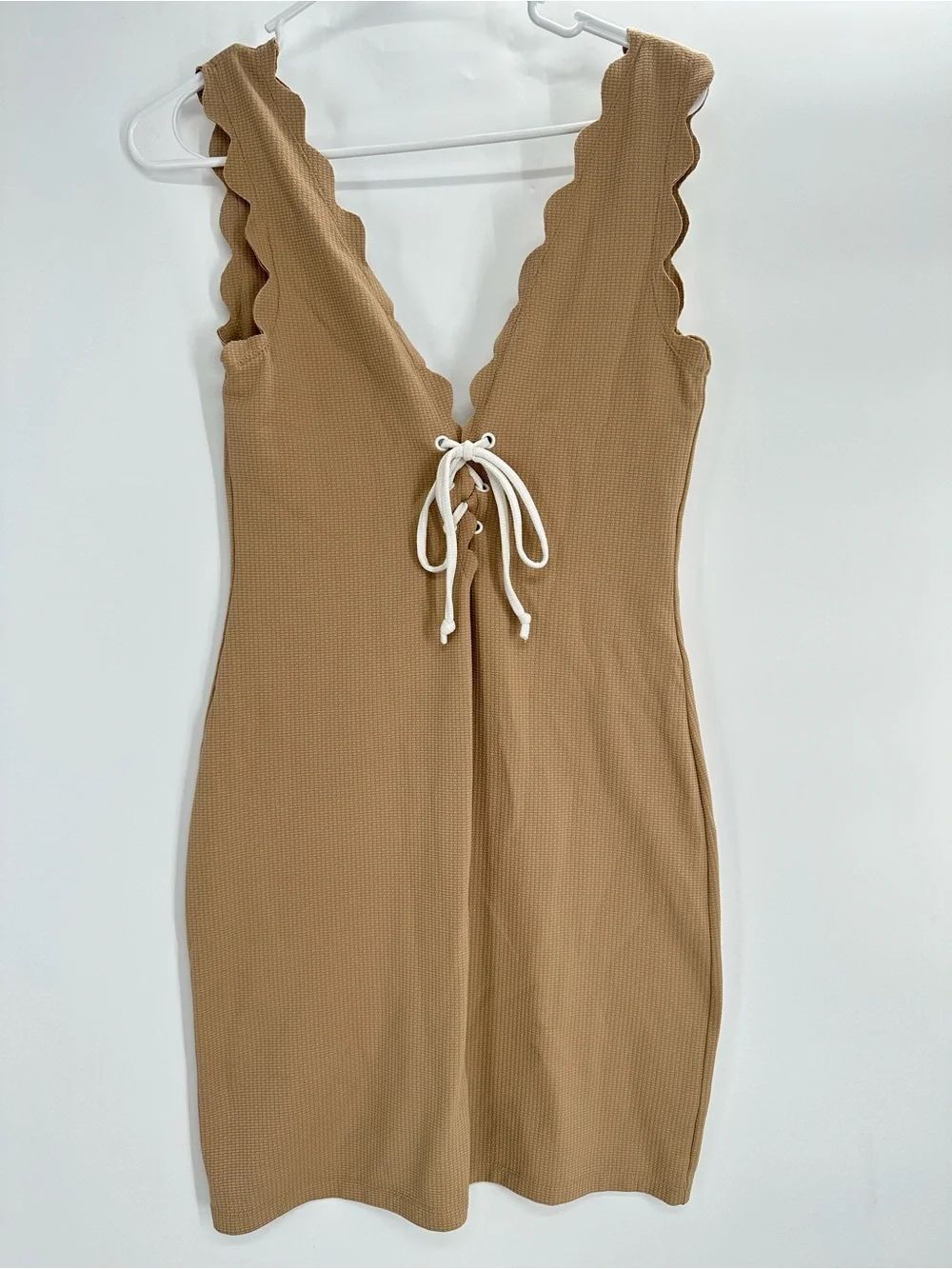 Marysia Resort Swim Amagansett Tie Dress Tan